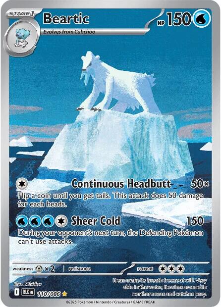 Beartic (110/086) [Scarlet & Violet: Black Bolt] | I Want That Stuff Brandon