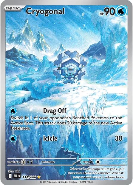 Cryogonal (111/086) [Scarlet & Violet: Black Bolt] | I Want That Stuff Brandon