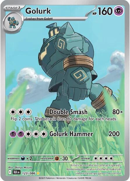 Golurk (123/086) [Scarlet & Violet: Black Bolt] | I Want That Stuff Brandon
