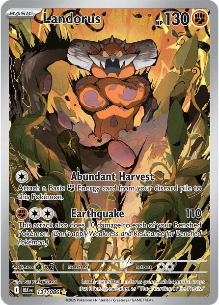 Landorus (131/086) [Scarlet & Violet: Black Bolt] | I Want That Stuff Brandon