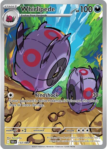 Whirlipede (133/086) [Scarlet & Violet: Black Bolt] | I Want That Stuff Brandon