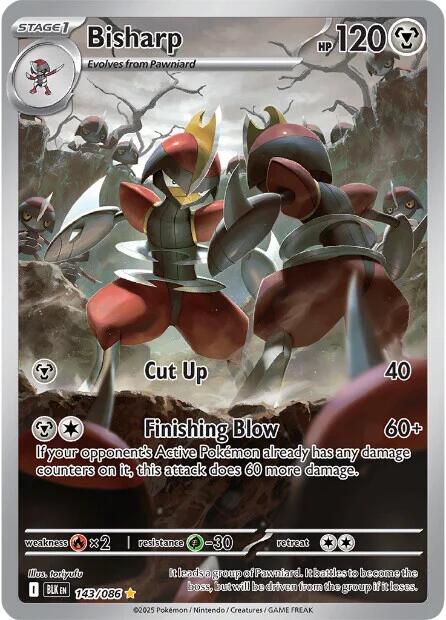 Bisharp (143/086) [Scarlet & Violet: Black Bolt] | I Want That Stuff Brandon