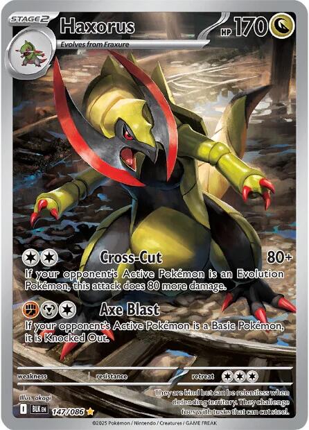 Haxorus (147/086) [Scarlet & Violet: Black Bolt] | I Want That Stuff Brandon