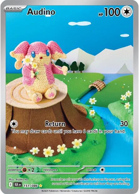 Audino (151/086) [Scarlet & Violet: Black Bolt] | I Want That Stuff Brandon