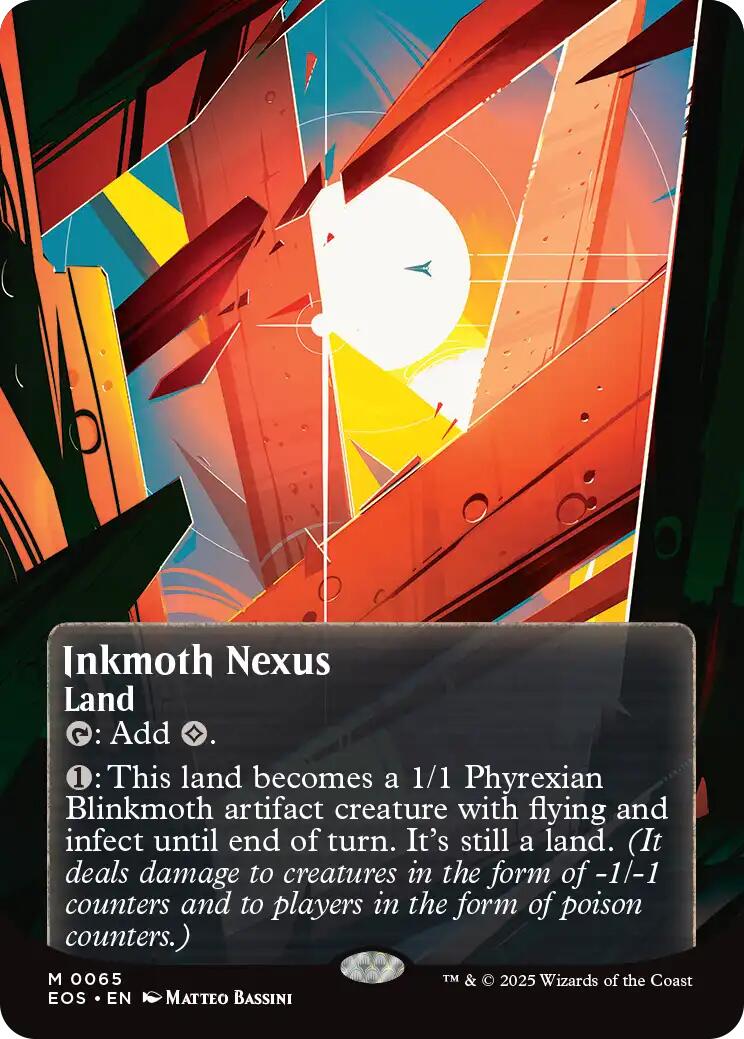 Inkmoth Nexus (0065) (Borderless) [Edge of Eternities: Stellar Sights] | I Want That Stuff Brandon