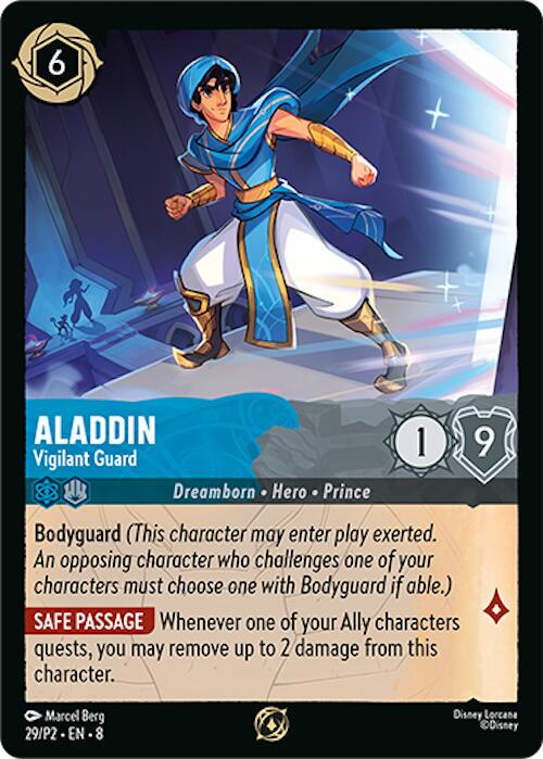 Aladdin - Vigilant Guard (29) [Promo Cards] | I Want That Stuff Brandon
