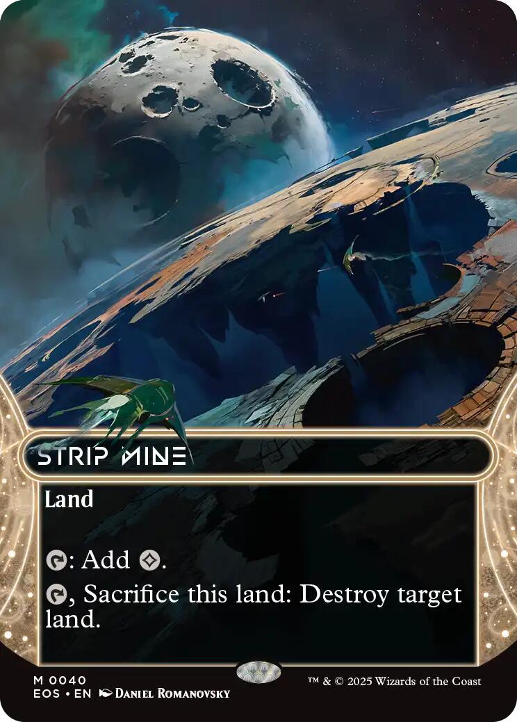 Strip Mine (0040) (Borderless) [Edge of Eternities: Stellar Sights] | I Want That Stuff Brandon