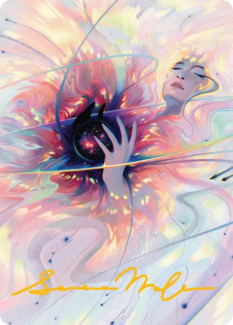 Beyond the Quiet Art Card (Gold-Stamped Signature) [Edge of Eternities Art Series] | I Want That Stuff Brandon