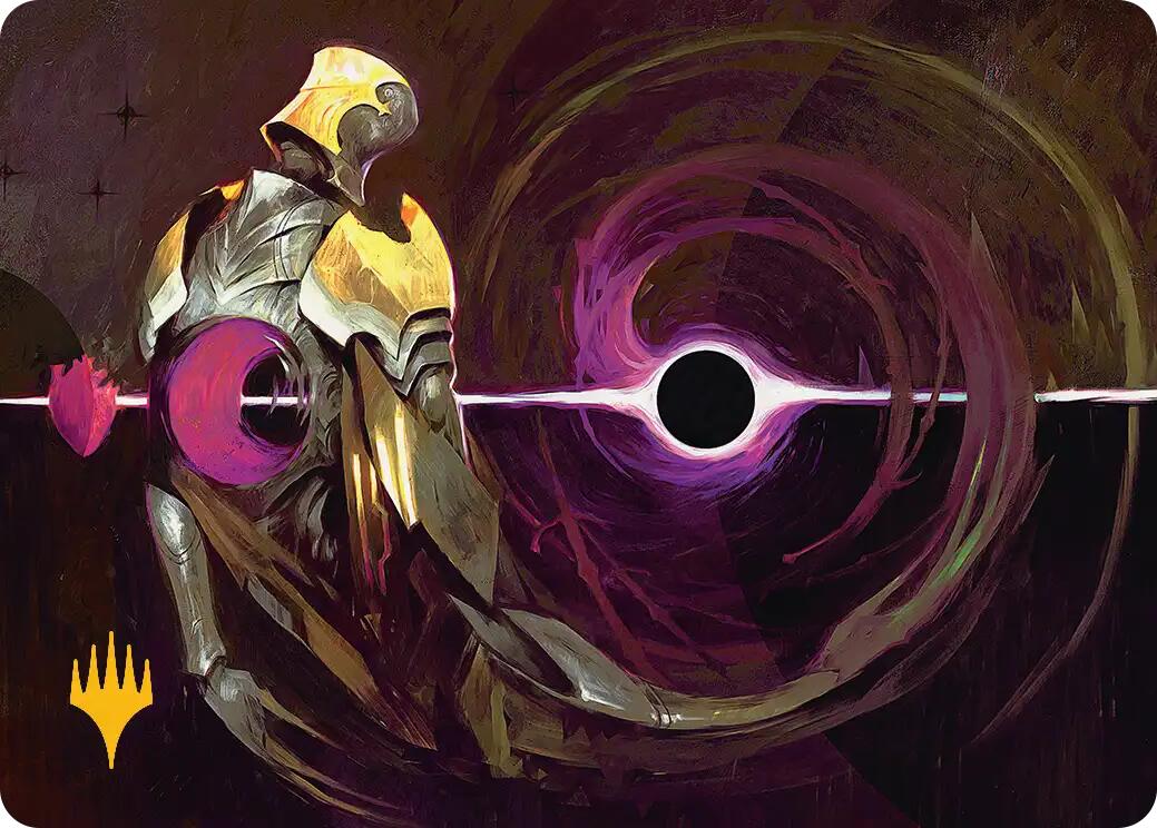 Gravkill Art Card (Gold-Stamped Planeswalker Symbol) [Edge of Eternities Art Series] | I Want That Stuff Brandon