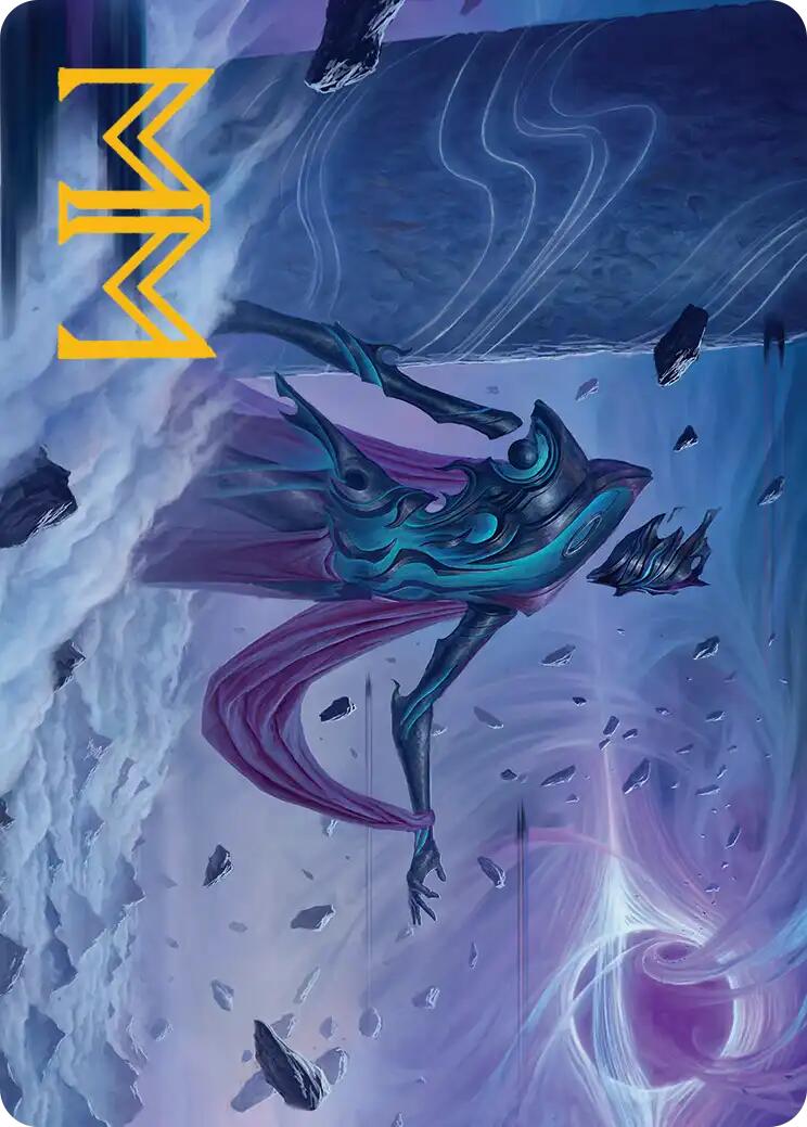 Bygone Colossus Art Card (Gold-Stamped Signature) [Edge of Eternities Art Series] | I Want That Stuff Brandon