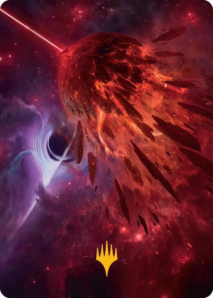 Kavaron, Memorial World Art Card (Gold-Stamped Planeswalker Symbol) [Edge of Eternities Art Series] | I Want That Stuff Brandon