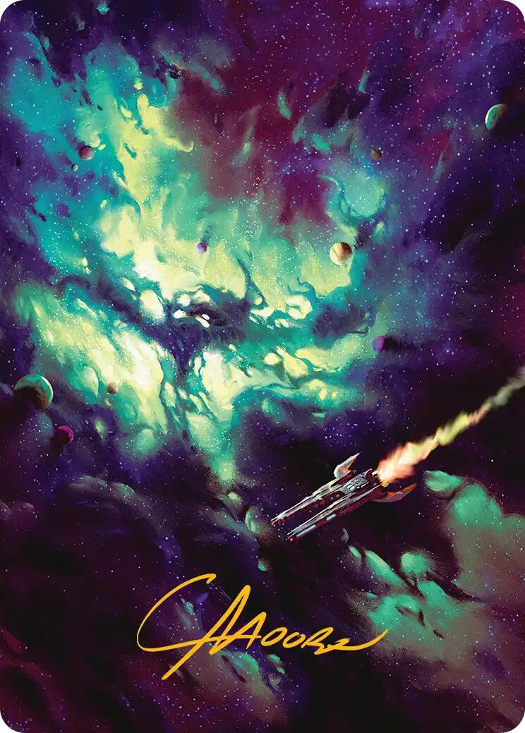 Blinkmoth Nexus Art Card (Gold-Stamped Signature) [Edge of Eternities Art Series] | I Want That Stuff Brandon