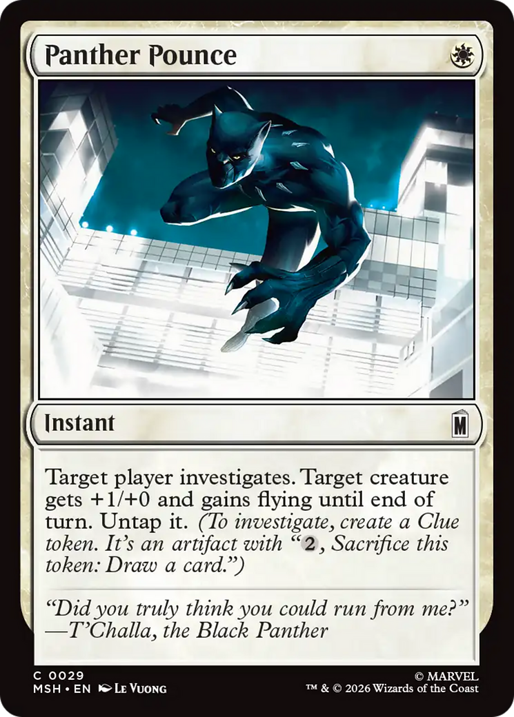 Panther Pounce [Marvel Super Heroes] | I Want That Stuff Brandon