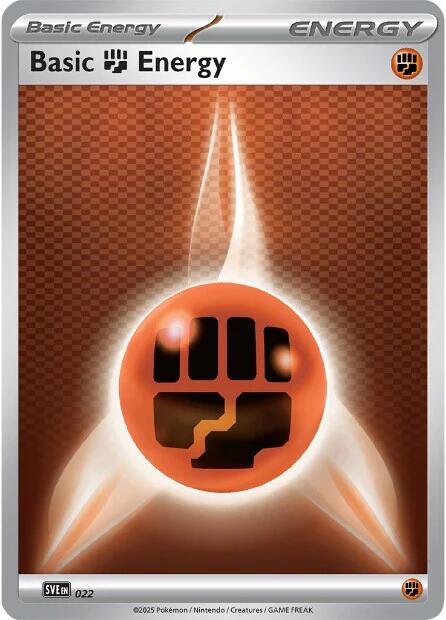 Basic Fighting Energy (022) [Scarlet & Violet: Black Bolt] | I Want That Stuff Brandon