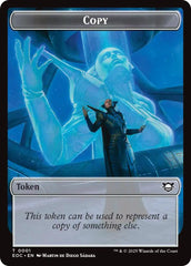 Copy // Pest Double-Sided Token [Edge of Eternities Commander Tokens] | I Want That Stuff Brandon
