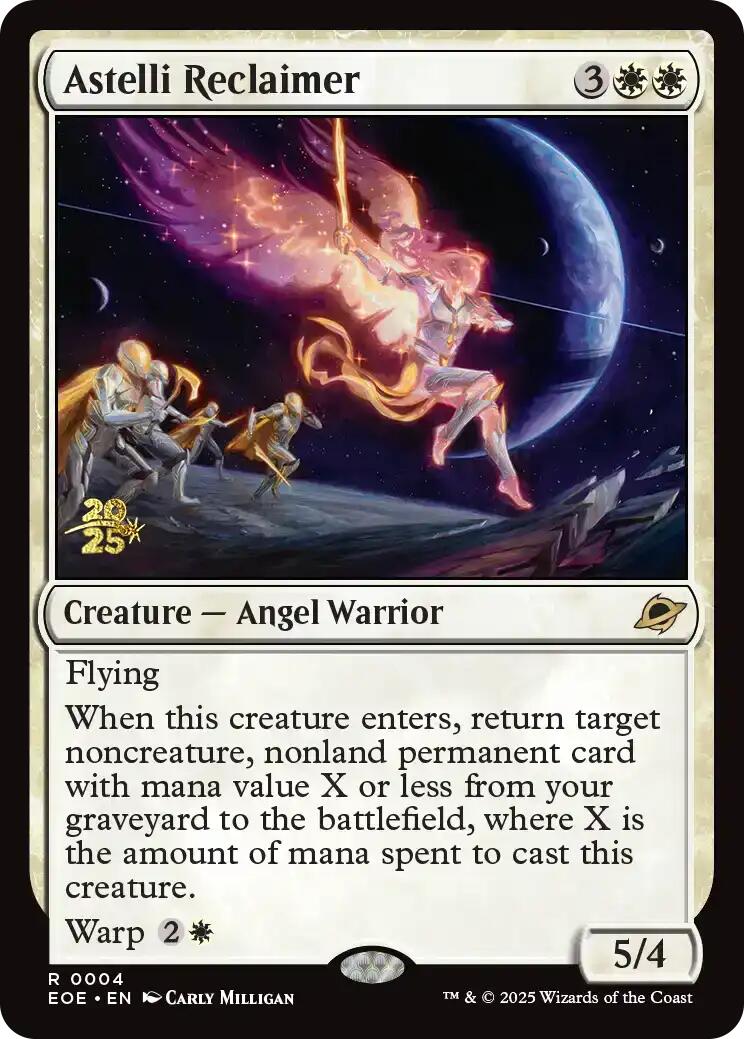 Astelli Reclaimer [Edge of Eternities Prerelease Promos] | I Want That Stuff Brandon