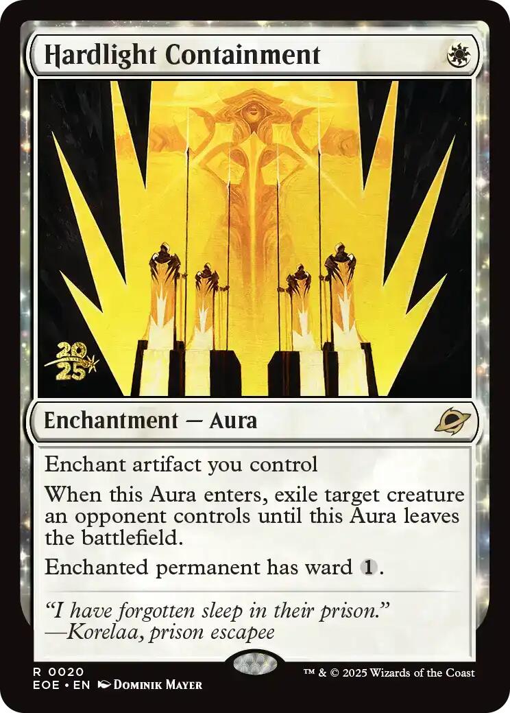 Hardlight Containment [Edge of Eternities Prerelease Promos] | I Want That Stuff Brandon