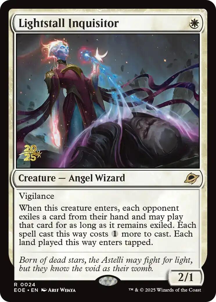 Lightstall Inquisitor [Edge of Eternities Prerelease Promos] | I Want That Stuff Brandon