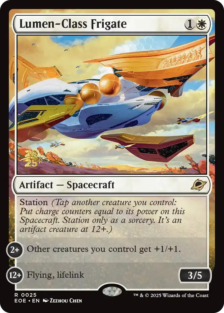 Lumen-Class Frigate [Edge of Eternities Prerelease Promos] | I Want That Stuff Brandon