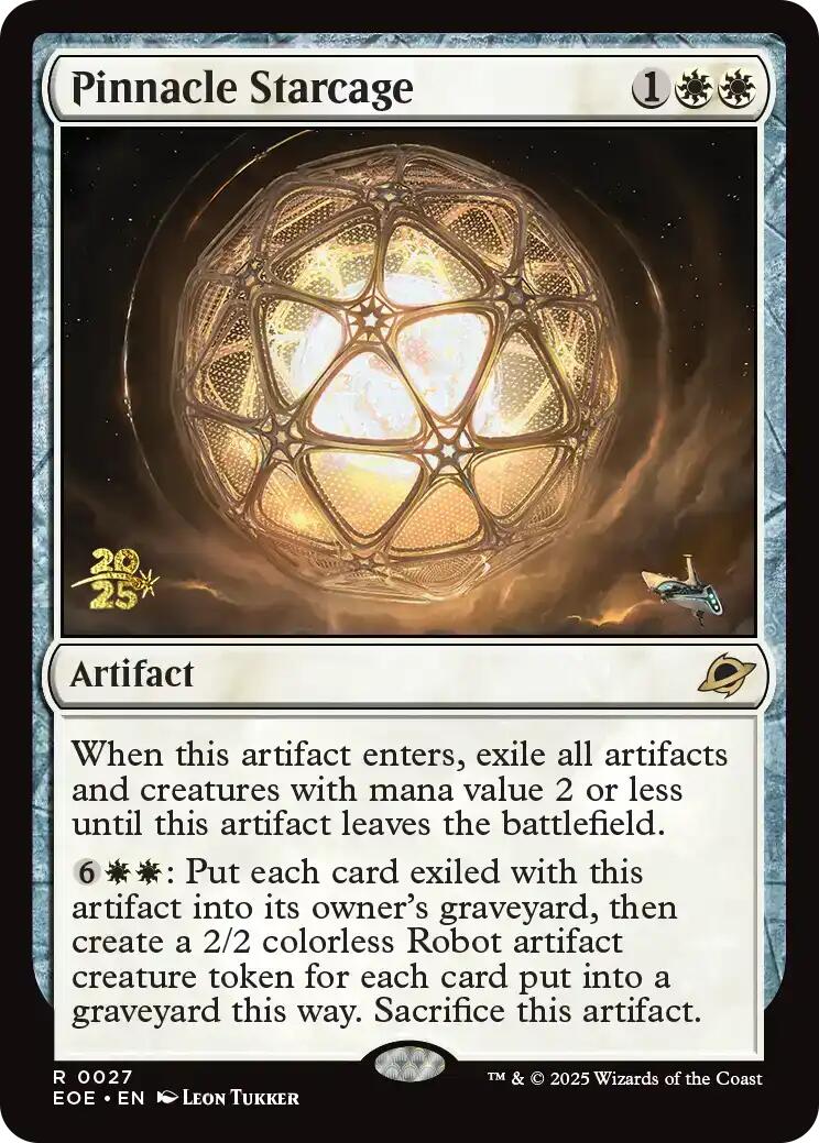 Pinnacle Starcage [Edge of Eternities Prerelease Promos] | I Want That Stuff Brandon