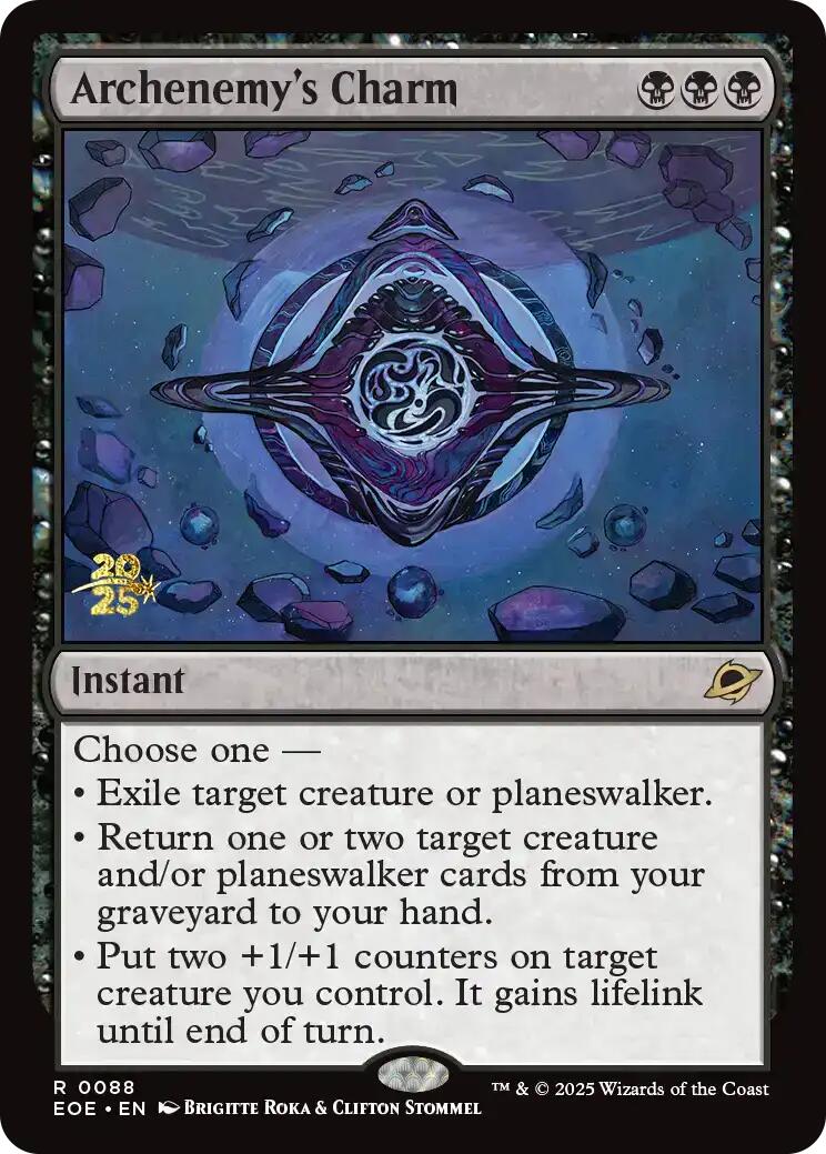 Archenemy's Charm [Edge of Eternities Prerelease Promos] | I Want That Stuff Brandon