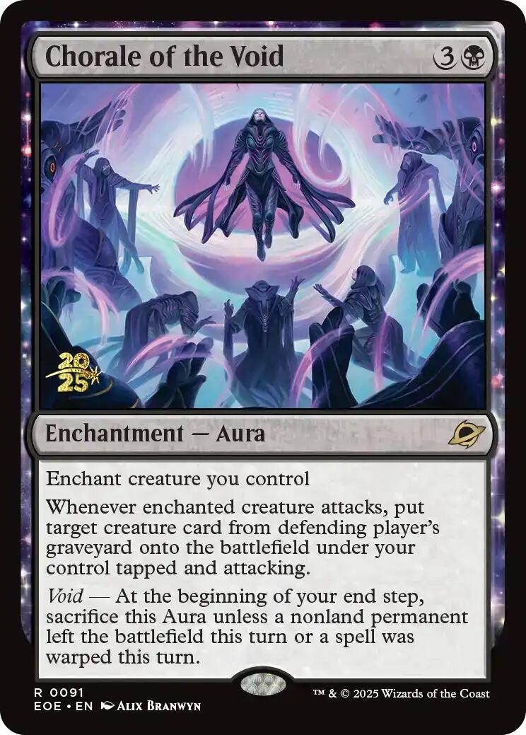 Chorale of the Void [Edge of Eternities Prerelease Promos] | I Want That Stuff Brandon