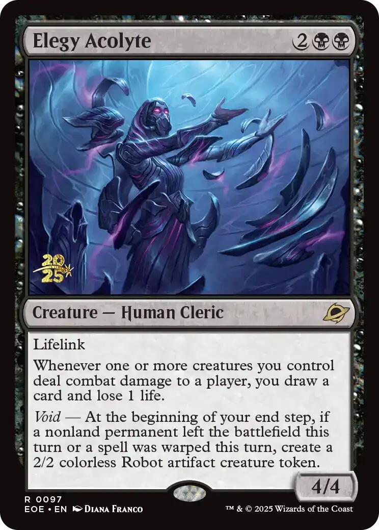 Elegy Acolyte [Edge of Eternities Prerelease Promos] | I Want That Stuff Brandon