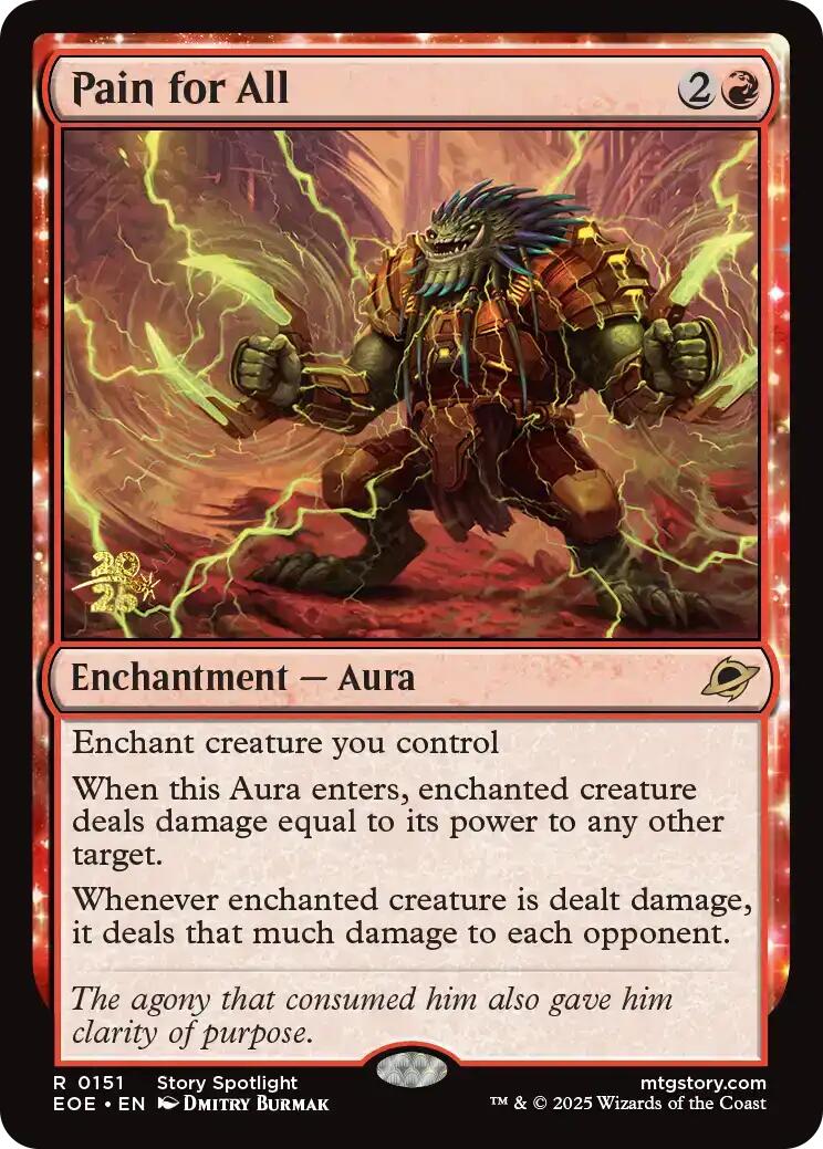 Pain for All [Edge of Eternities Prerelease Promos] | I Want That Stuff Brandon