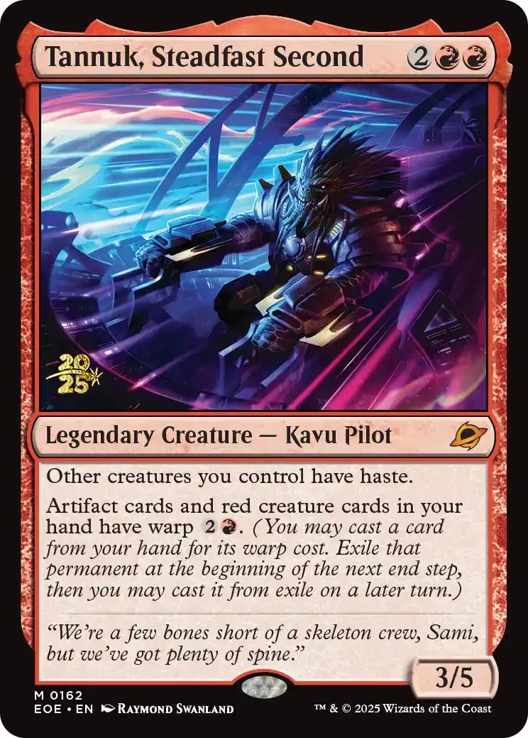 Tannuk, Steadfast Second [Edge of Eternities Prerelease Promos] | I Want That Stuff Brandon