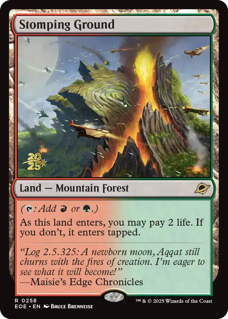 Stomping Ground [Edge of Eternities Prerelease Promos] | I Want That Stuff Brandon