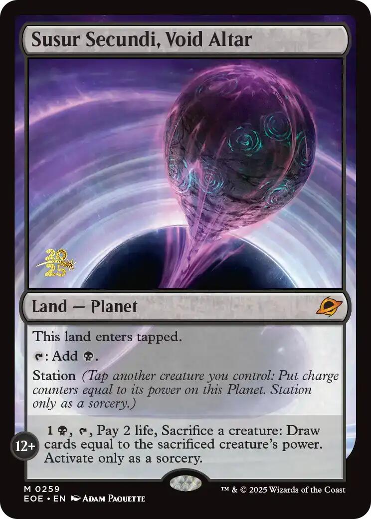 Susur Secundi, Void Altar [Edge of Eternities Prerelease Promos] | I Want That Stuff Brandon