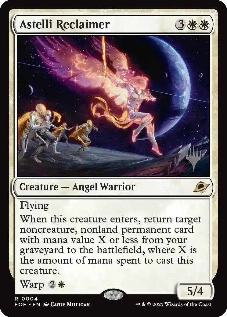 Astelli Reclaimer [Edge of Eternities Promo Pack] | I Want That Stuff Brandon