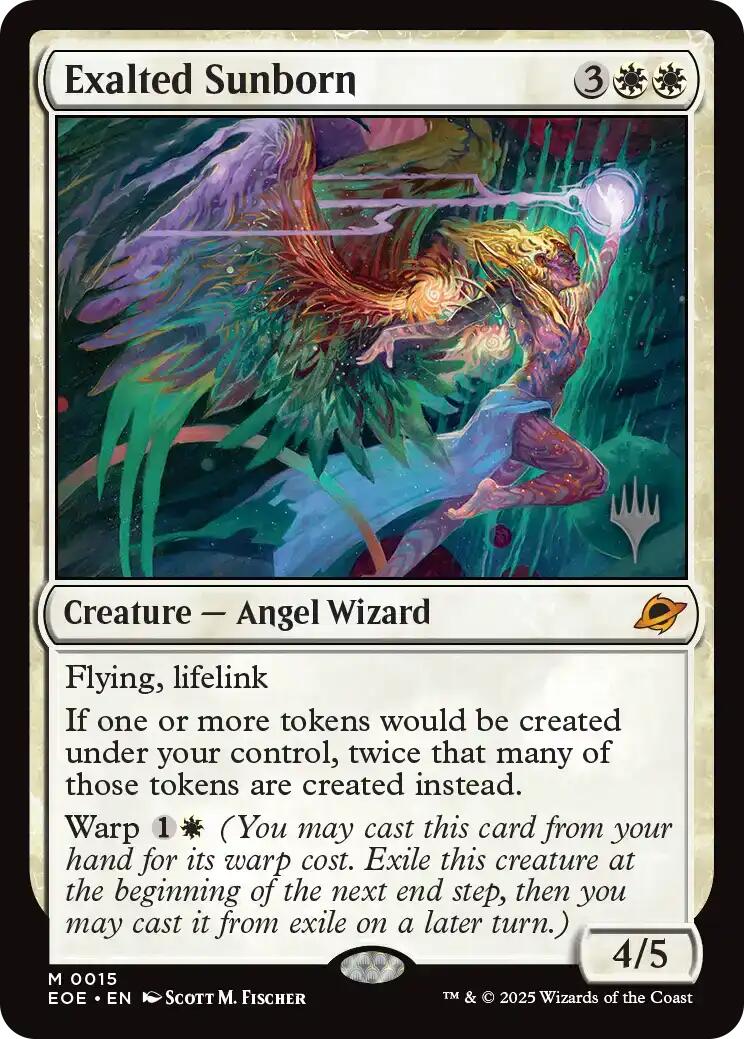 Exalted Sunborn [Edge of Eternities Promo Pack] | I Want That Stuff Brandon