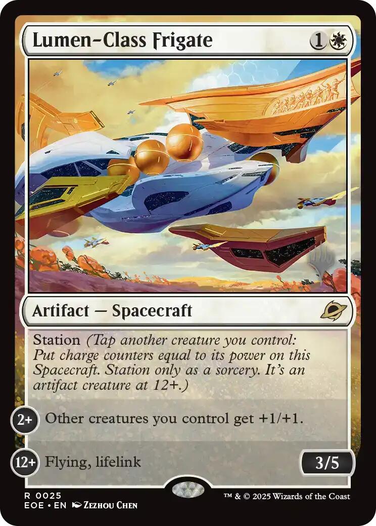 Lumen-Class Frigate [Edge of Eternities Promo Pack] | I Want That Stuff Brandon