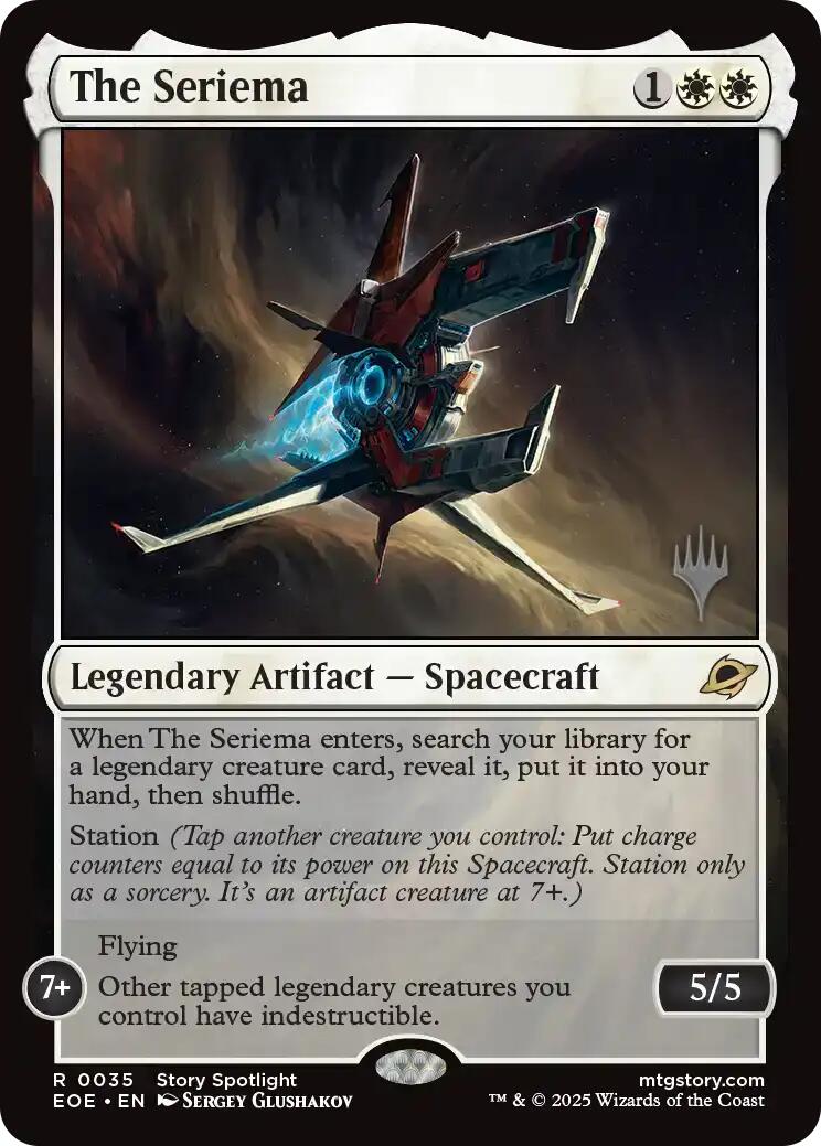 The Seriema [Edge of Eternities Promo Pack] | I Want That Stuff Brandon