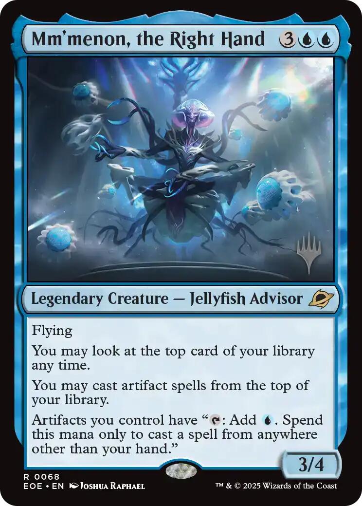 Mm'menon, the Right Hand [Edge of Eternities Promo Pack] | I Want That Stuff Brandon