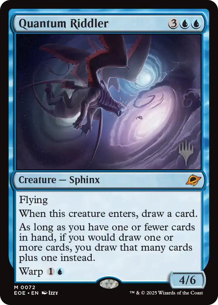 Quantum Riddler [Edge of Eternities Promo Pack] | I Want That Stuff Brandon
