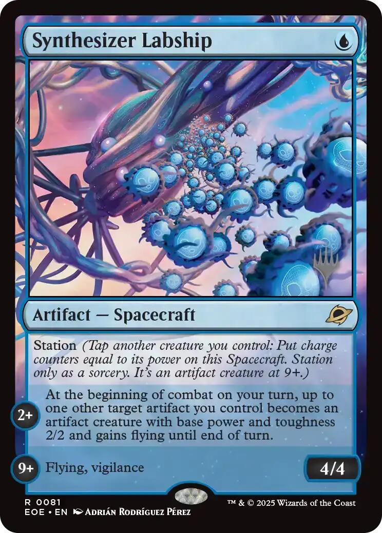 Synthesizer Labship [Edge of Eternities Promo Pack] | I Want That Stuff Brandon