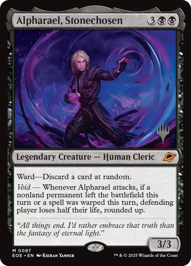 Alpharael, Stonechosen [Edge of Eternities Promo Pack] | I Want That Stuff Brandon