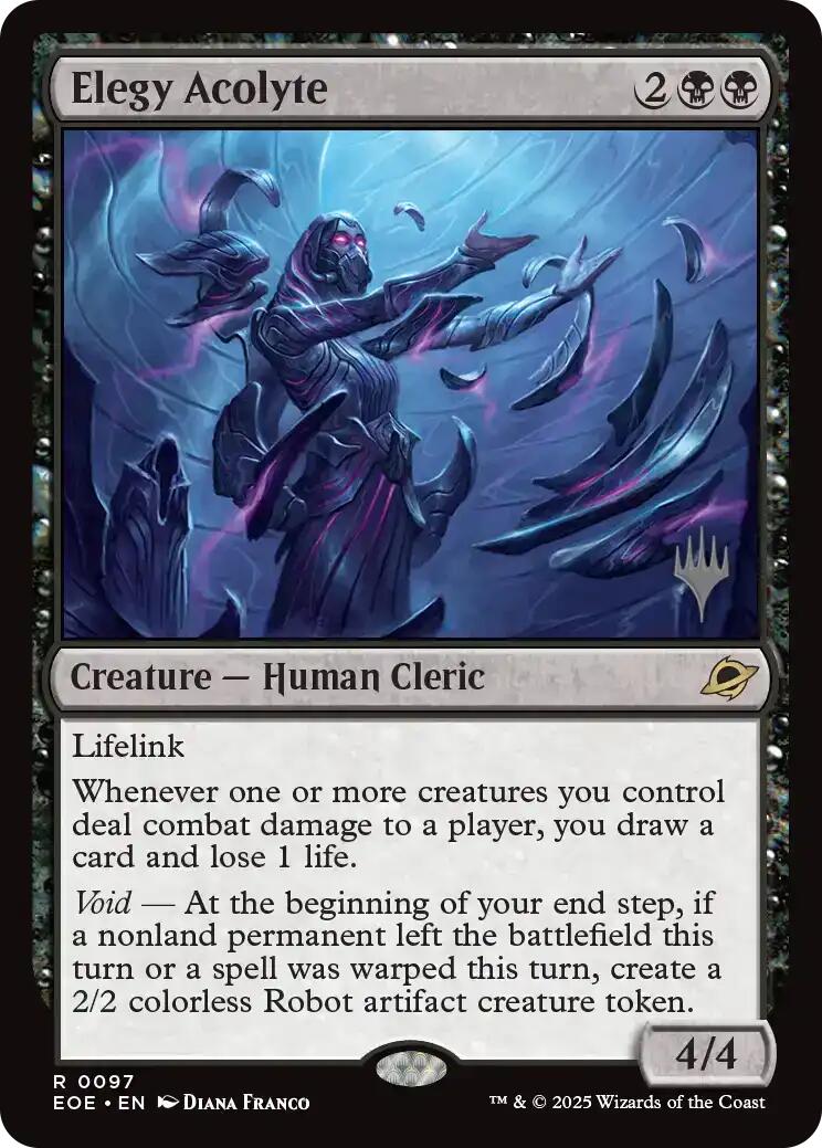 Elegy Acolyte [Edge of Eternities Promo Pack] | I Want That Stuff Brandon