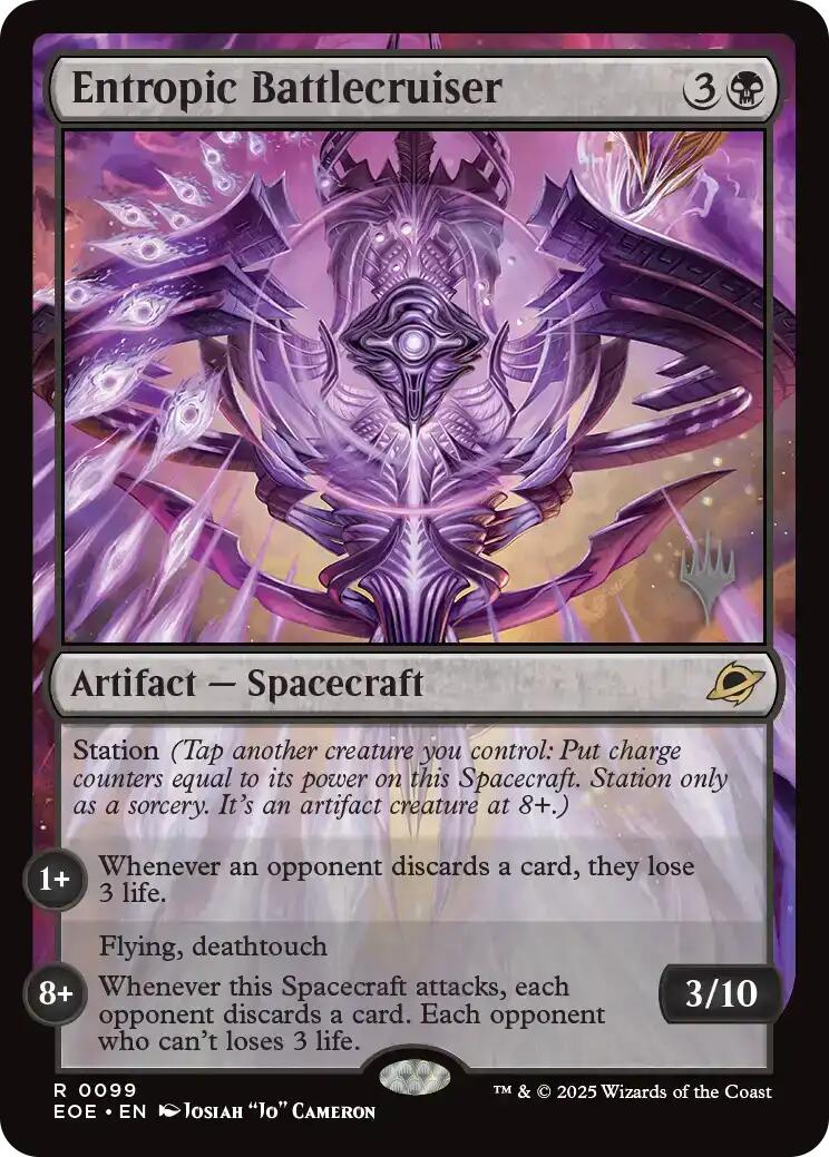 Entropic Battlecruiser [Edge of Eternities Promo Pack] | I Want That Stuff Brandon