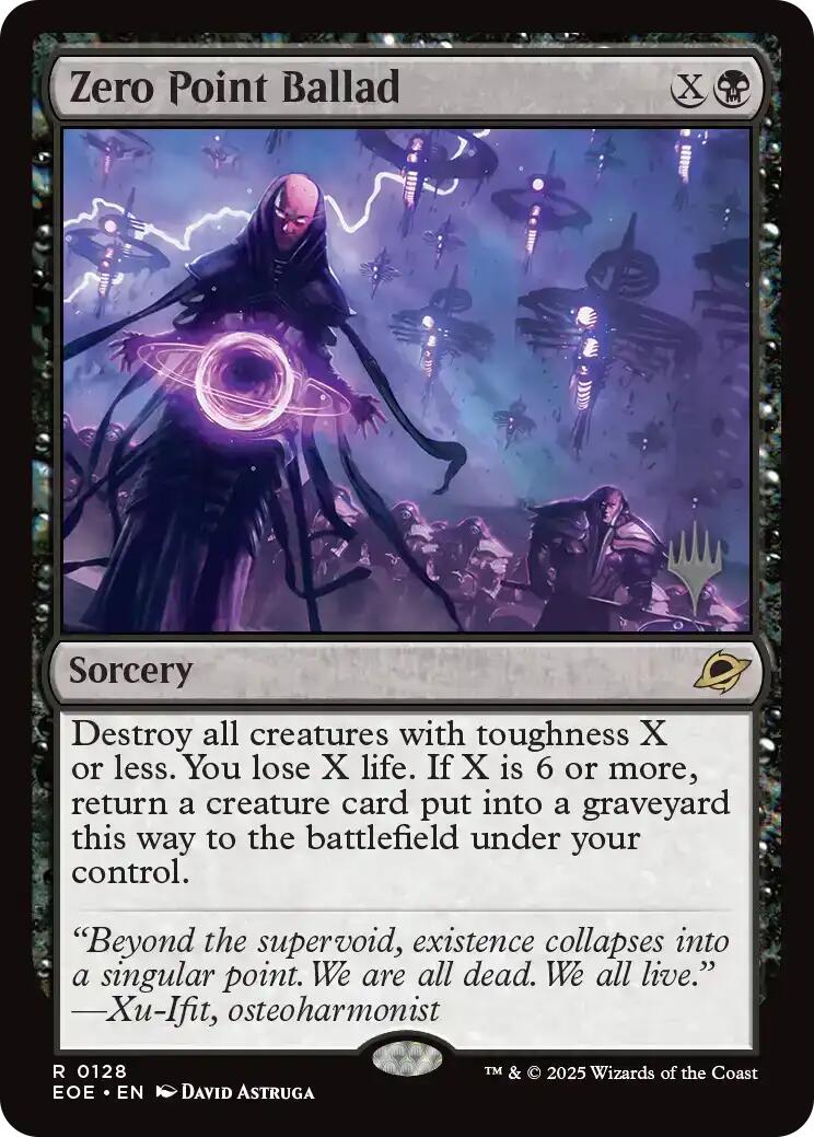 Zero Point Ballad [Edge of Eternities Promo Pack] | I Want That Stuff Brandon