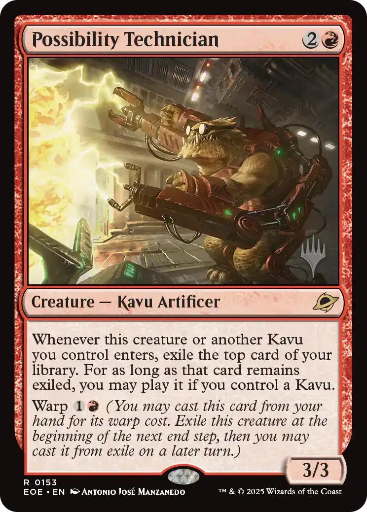 Possibility Technician [Edge of Eternities Promo Pack] | I Want That Stuff Brandon