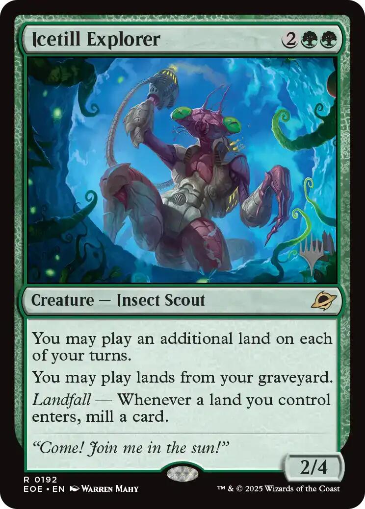 Icetill Explorer [Edge of Eternities Promo Pack] | I Want That Stuff Brandon