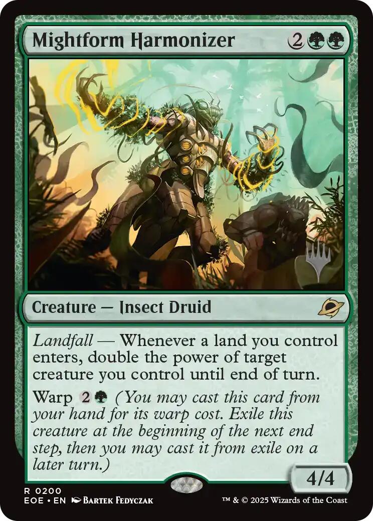 Mightform Harmonizer [Edge of Eternities Promo Pack] | I Want That Stuff Brandon