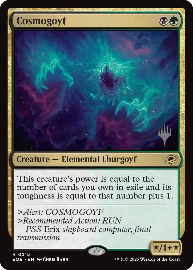 Cosmogoyf [Edge of Eternities Promo Pack] | I Want That Stuff Brandon