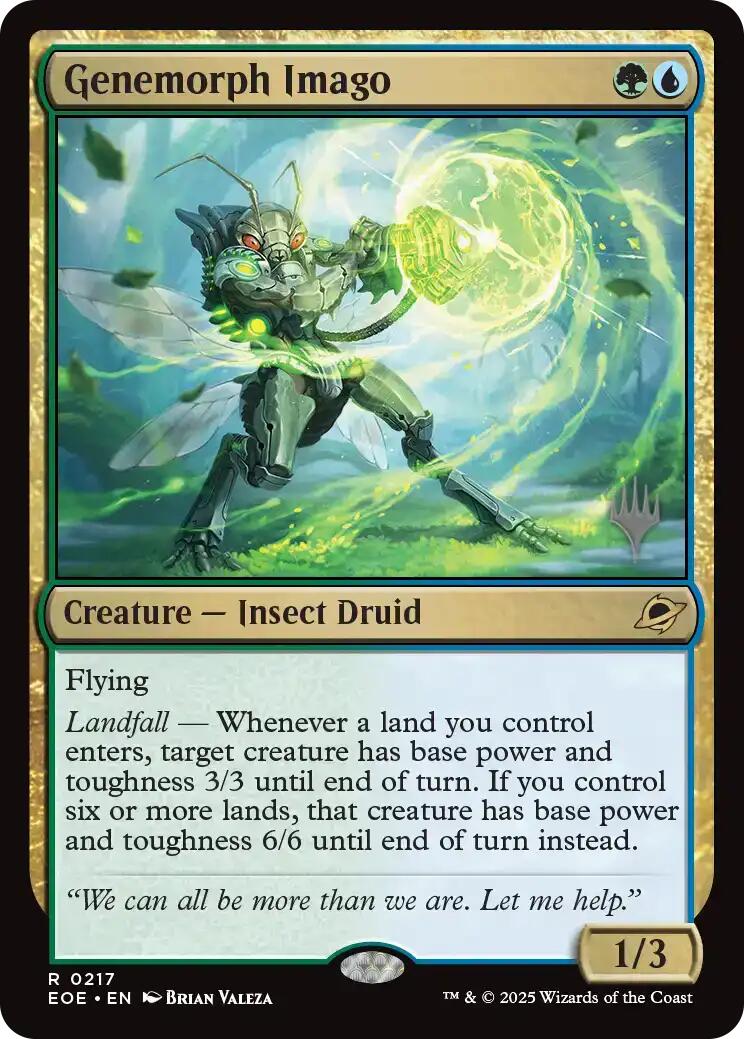 Genemorph Imago [Edge of Eternities Promo Pack] | I Want That Stuff Brandon