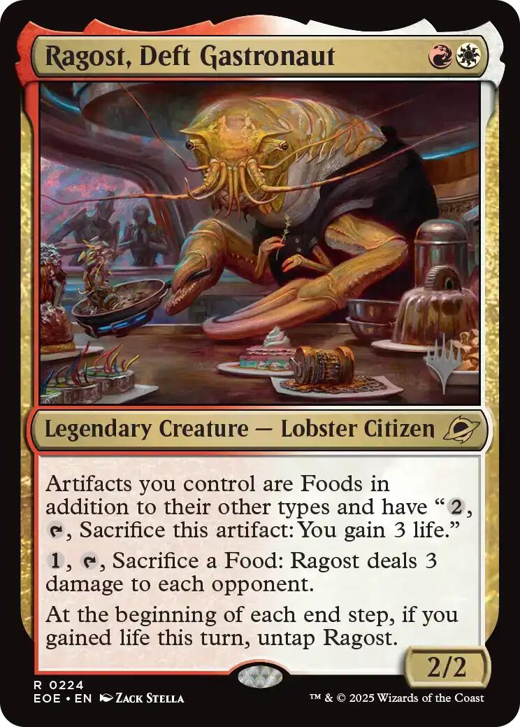 Ragost, Deft Gastronaut [Edge of Eternities Promo Pack] | I Want That Stuff Brandon