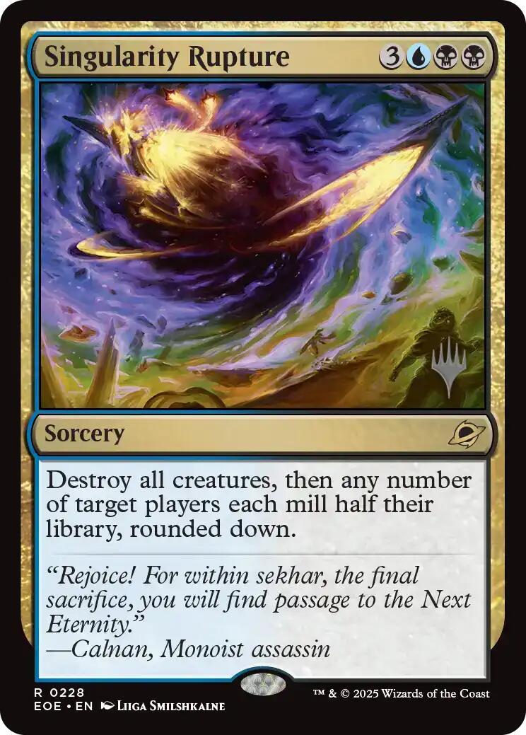 Singularity Rupture (Promo Pack) [Edge of Eternities Promo Pack] | I Want That Stuff Brandon