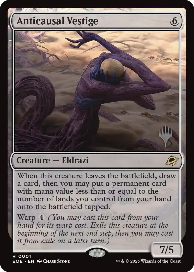 Anticausal Vestige [Edge of Eternities Promo Pack] | I Want That Stuff Brandon